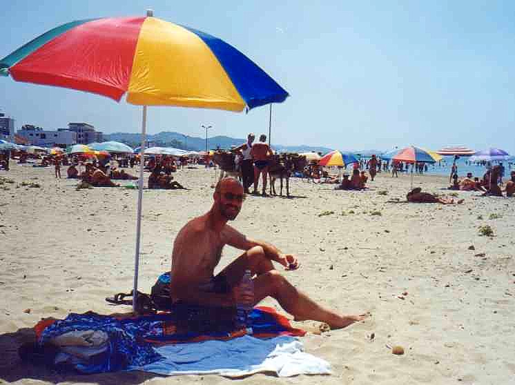 View of Durres beach